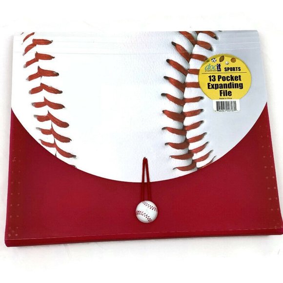 DocIt Sports File Organizer Accordion Expanding - Picture 1 of 5